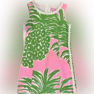Lilly Pulitzer Girls Flamenco-print Dress SZ 7